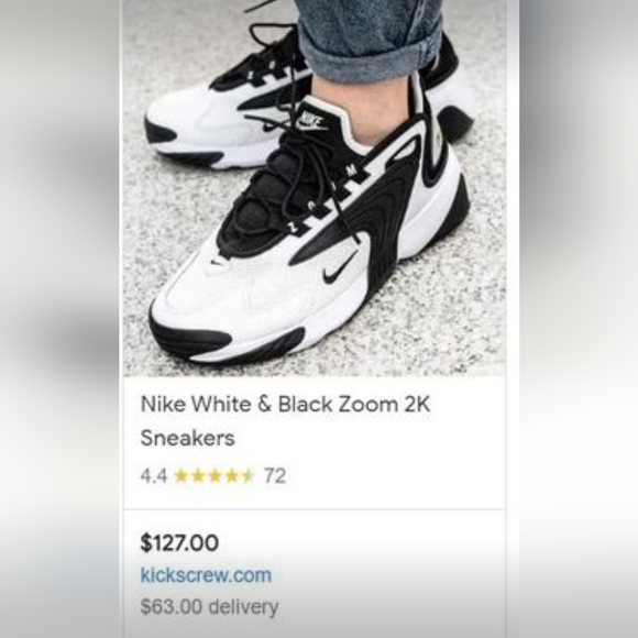 Men’s Nike Zoom 2k authentic size 9 - Picture 5 of 6